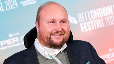 Matt Hampson attends a film premier in London