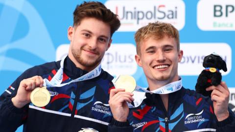 Jack Laugher and Anthony Harding