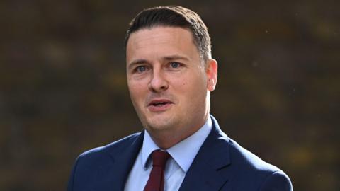 Health Secretary Wes Streeting arriving at number 10 Downing Street, London