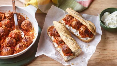 Beef and lentil meatballs