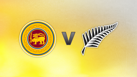 Sri Lanka v New Zealand badge graphic