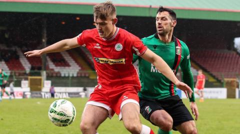 Odhran Casey in action