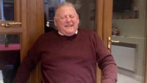 County Mayo man goes viral over laughter while trying to record a birthday message for his son.