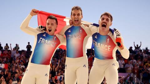 France's BMX team