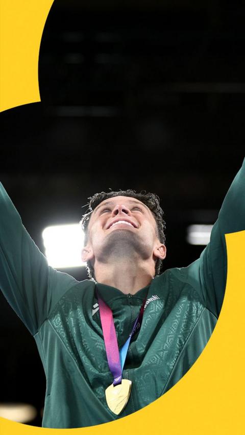 Jon McConnell celebrates