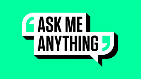 Ask Me Anything graphic
