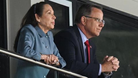 Patty and Tom Piatak at Brunton Park