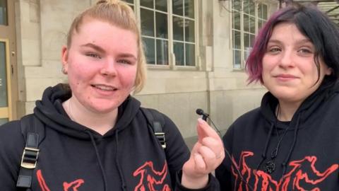 Lucy Rees (left) and Holly Hermann (right)