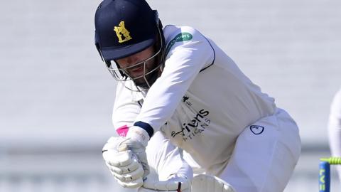 Matt Lamb's only previous Warwickshire century was also at Edgbaston against Essex in September 2019