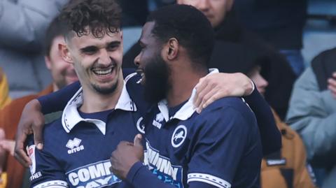 Millwall celebrate