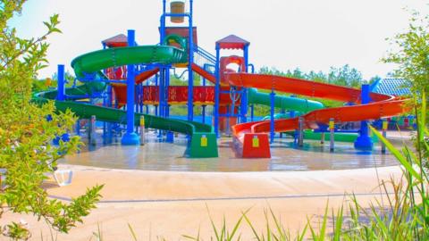 Water park at Twinlakes