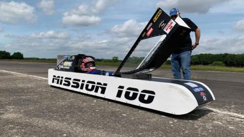 Mission 100 will be attempting speed record at Pendine, Wales