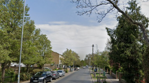 A street view of part of Carlton Way.