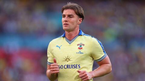 James Bree in action for Southampton