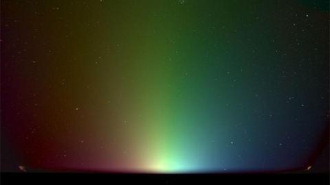 Cosmic rainbow.