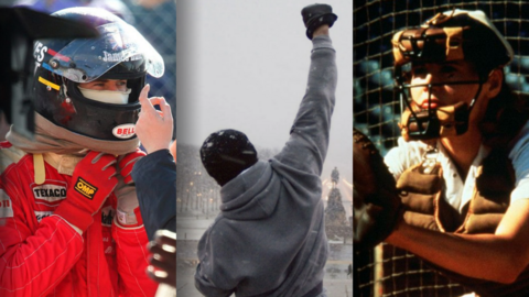 Characters from Rush, Rocky Balboa and A League Of Their Own