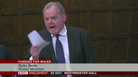 Wales Office Minister Guto Bebb