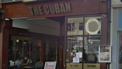 The Cuban night club in Canterbury