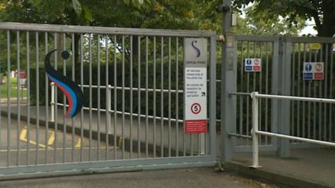 Gates at Samuel Ward Academy, Haverhill