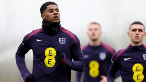 Marcus Rashford back on England duty