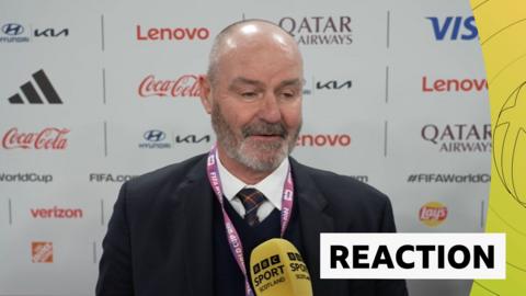 'Bring it on' - Clarke reacts to Scotland's World Cup draw. Video  00:00:48'Bring it on' - Clarke reacts to Scotland's World Cup draw