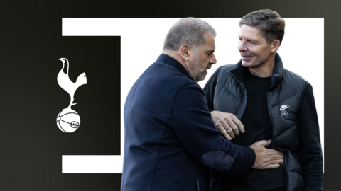 Ange Postecoglou and Oliver Glasner