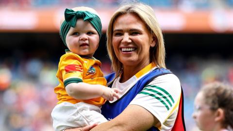 Elaine Dowds with her daughter Eden