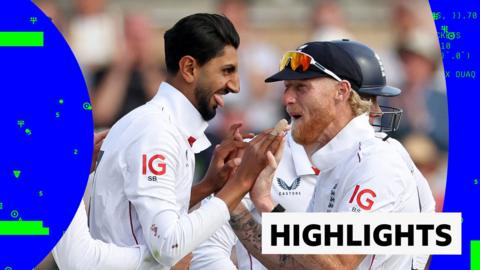 Bashir and Stokes celebrate