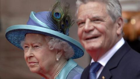 The Queen with German President Joachim Gauck