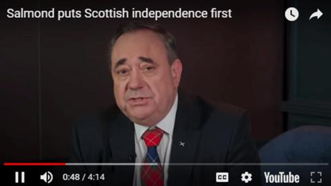 Alex Salmond video