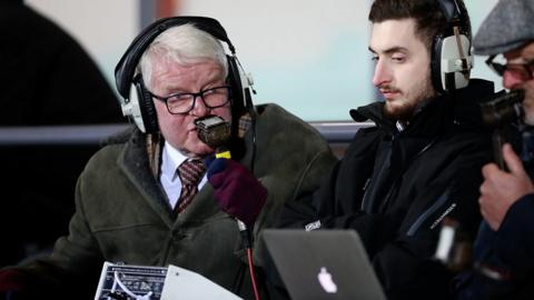 A colleague of John Motson says he was obsessed with the game and prepared for matches intensely.