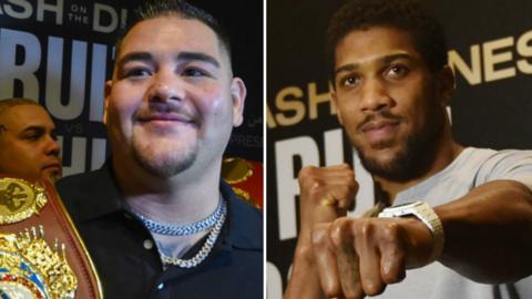 Andy Ruiz Jr and Anthony Joshua