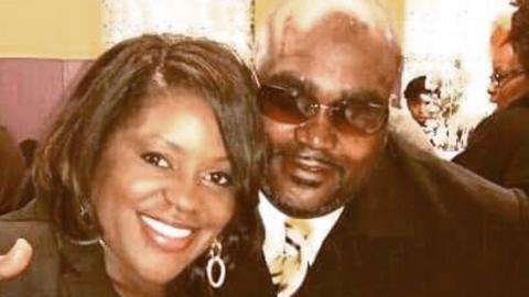 This photo provided by the Parks and Crump, LLC shows Terence Crutcher, right, with his twin sister Tiffany.