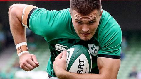 Ireland's Jacob Stockdale