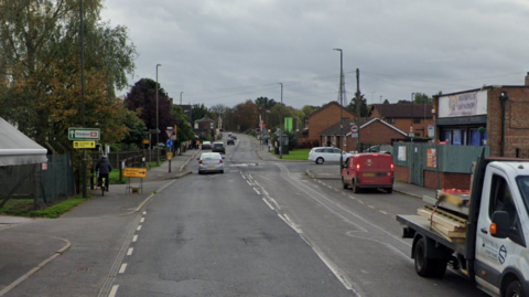 Station Road in Hatton