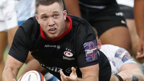 Sean Reffell in action for Saracens