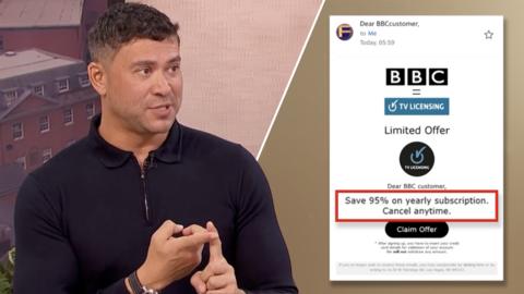 Rav Wilding and a TV Licence scam