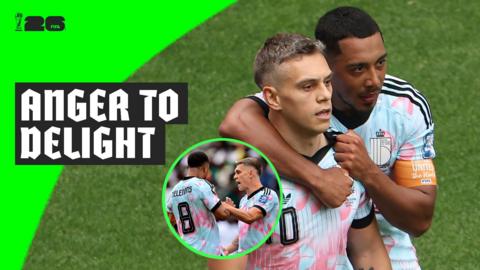 Leandro Trossard and Youri Tielemans
