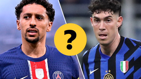 PSG v Inter graphic