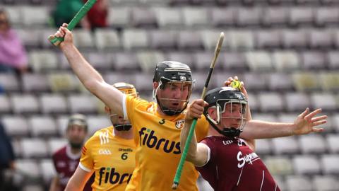 Ryan McGarry is expected to be in action for Antrim against Galway at Corrigan Park on Sunday