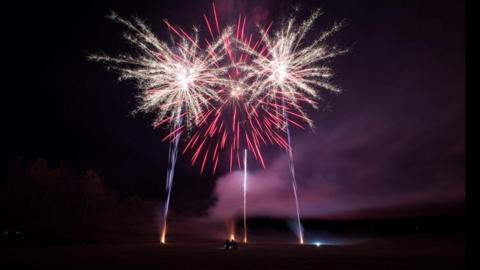 New Forest fireworks