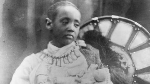 A picture of Prince Alemayehu from Ethiopia