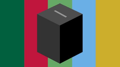 Ballot box icon