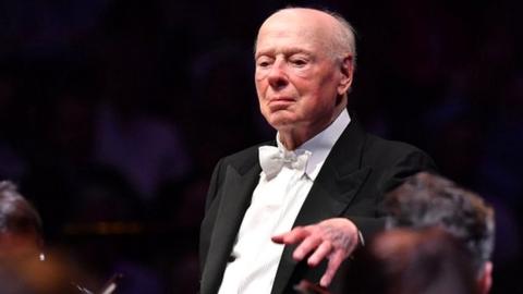 Bernard Haitink performed at the London Proms in 2019