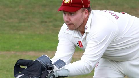 Adam Rossington in action for Northants