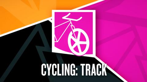 Track cycling graphic