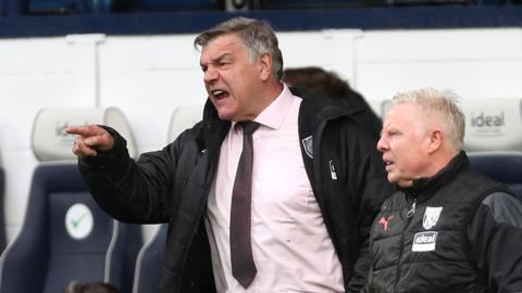 Sam Allardyce (left)