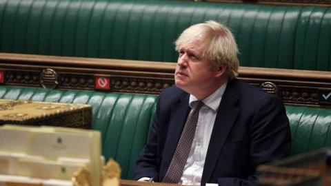 Boris Johnson at PMQs