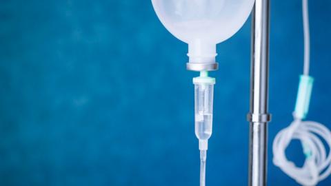 Stock image of chemotherapy treatment