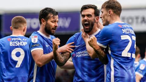 Marlon Pack scores for Portsmouth